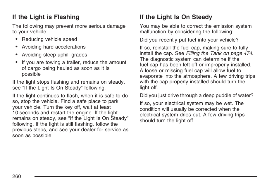 GMC 2007 Sierra User Manual | Page 260 / 674