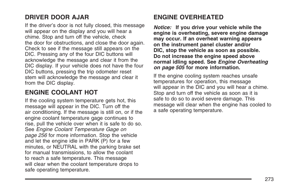 GMC 2007 Sierra User Manual | Page 273 / 674