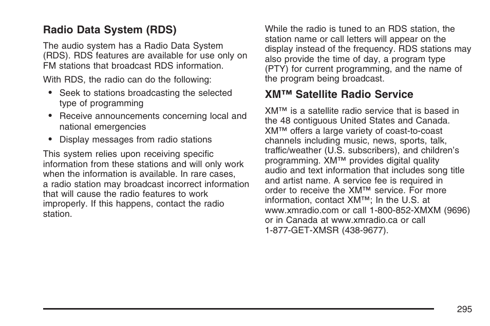 GMC 2007 Sierra User Manual | Page 295 / 674