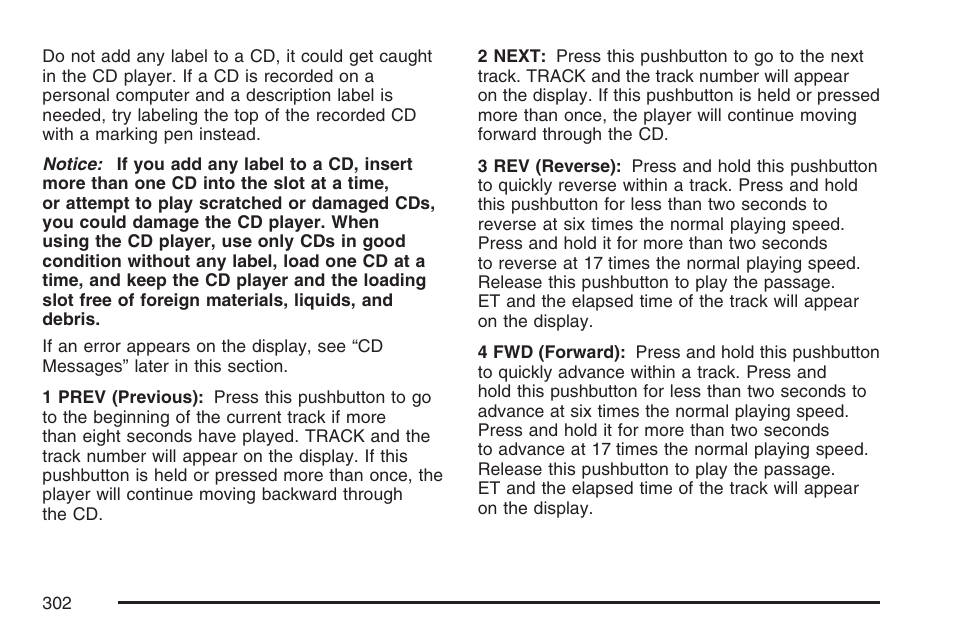 GMC 2007 Sierra User Manual | Page 302 / 674