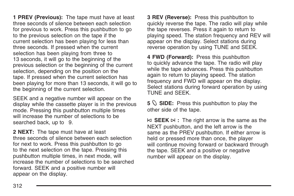 GMC 2007 Sierra User Manual | Page 312 / 674