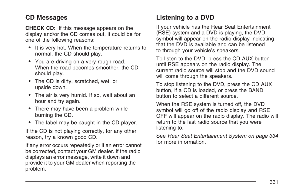 GMC 2007 Sierra User Manual | Page 331 / 674