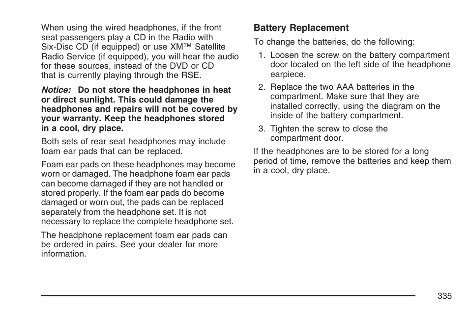 GMC 2007 Sierra User Manual | Page 335 / 674