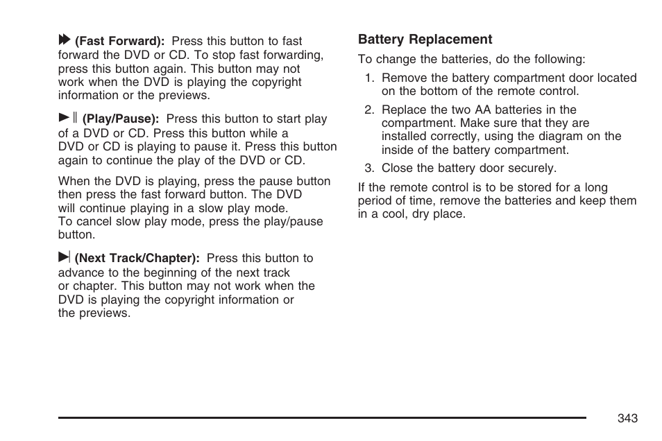GMC 2007 Sierra User Manual | Page 343 / 674