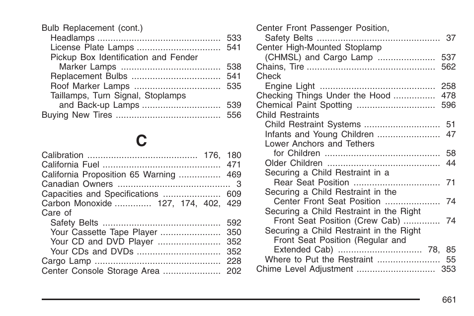 GMC 2007 Sierra User Manual | Page 661 / 674
