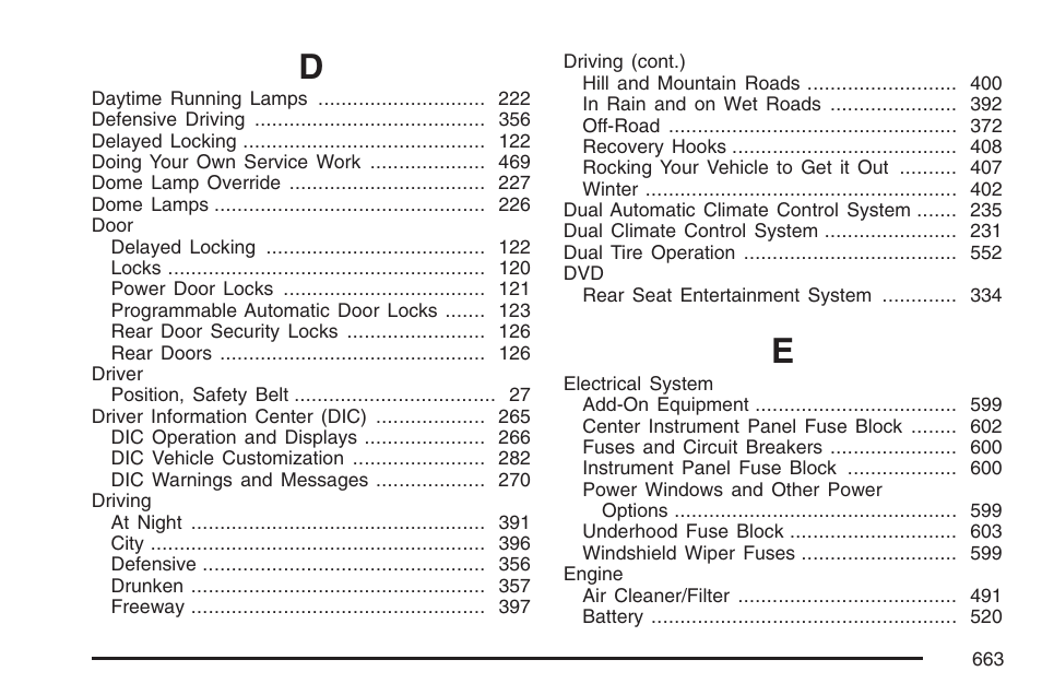 GMC 2007 Sierra User Manual | Page 663 / 674