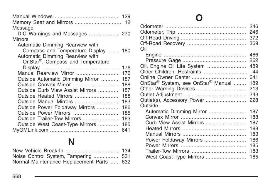 GMC 2007 Sierra User Manual | Page 668 / 674