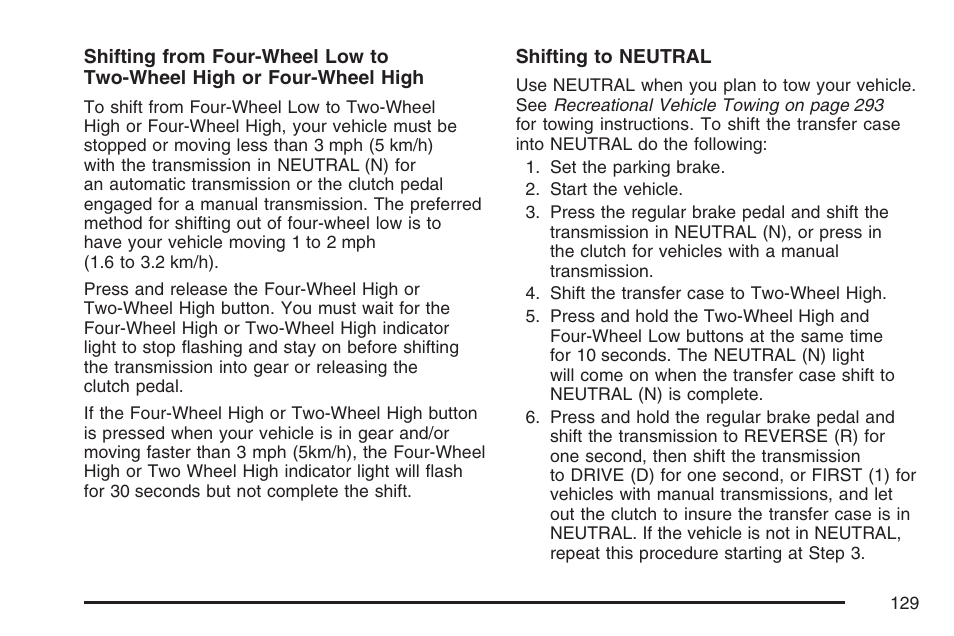 GMC 2007 Canyon User Manual | Page 129 / 492