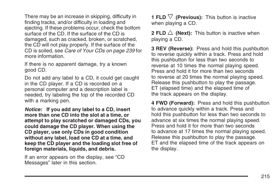 GMC 2007 Canyon User Manual | Page 215 / 492