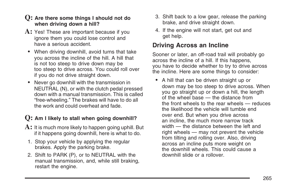 GMC 2007 Canyon User Manual | Page 265 / 492