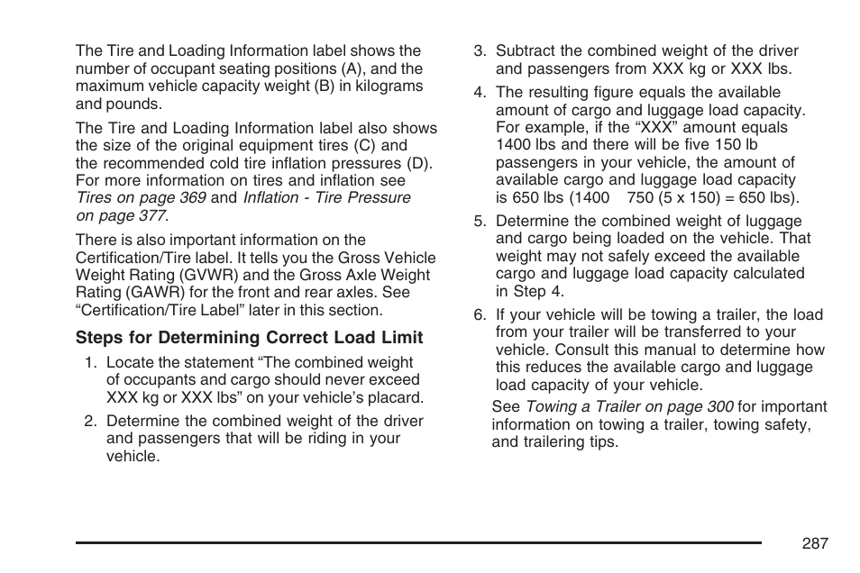 GMC 2007 Canyon User Manual | Page 287 / 492