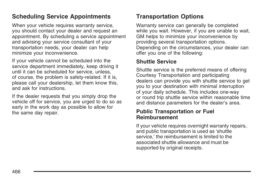 GMC 2007 Canyon User Manual | Page 466 / 492
