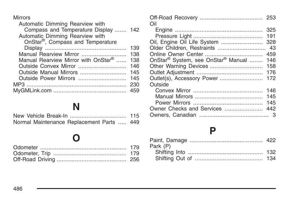 GMC 2007 Canyon User Manual | Page 486 / 492