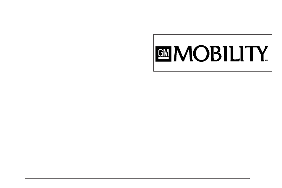 Gm mobility reimbursement program | GMC 2007 Acadia User Manual | Page 523 / 554