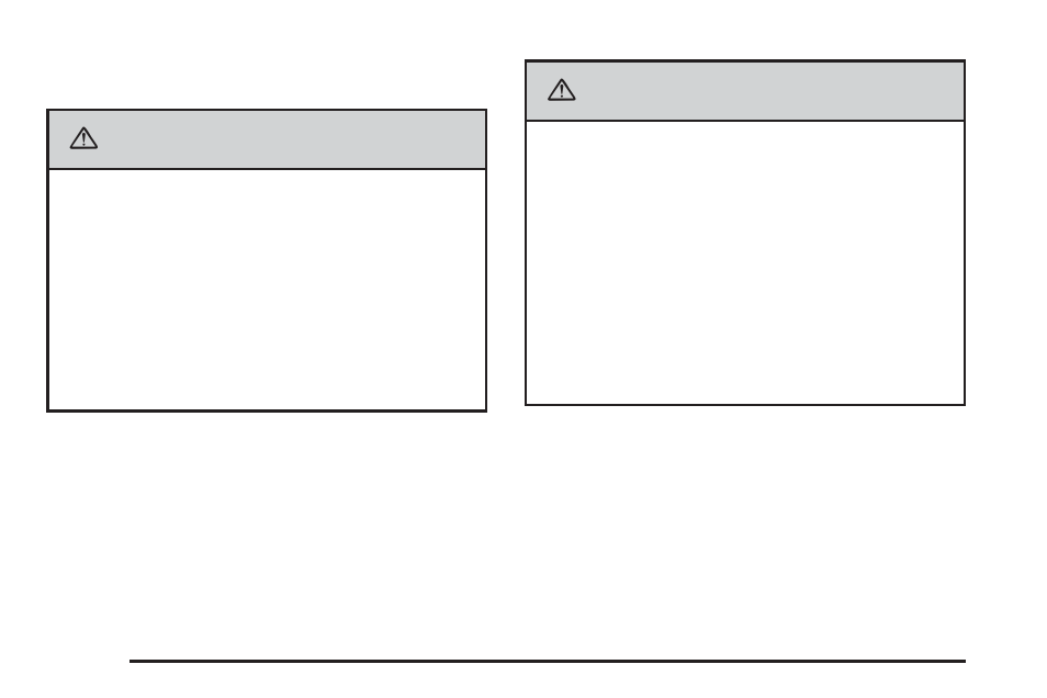 Caution | GMC 2006 Sierra User Manual | Page 216 / 600