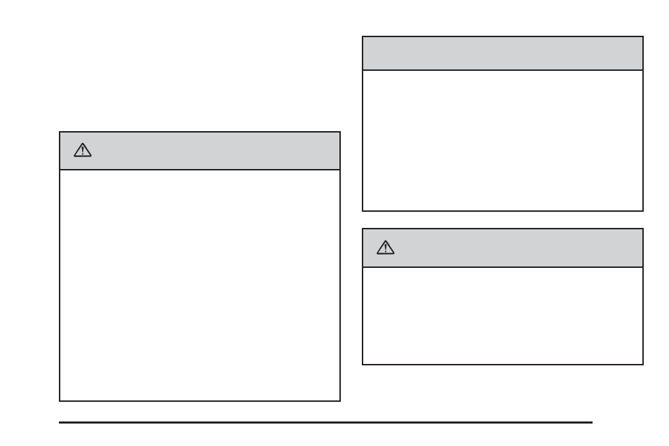 Caution | GMC 2006 Sierra User Manual | Page 47 / 600