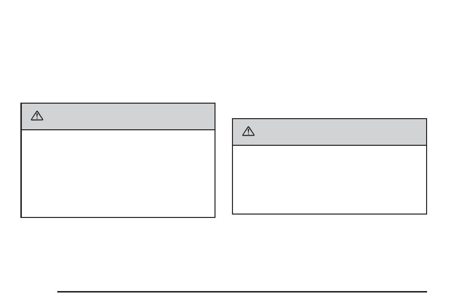 Caution | GMC 2006 Sierra User Manual | Page 500 / 600