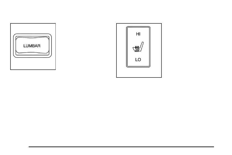 Power lumbar, Heated seats, Power lumbar -4 heated seats -4 | GMC 2006 Canyon User Manual | Page 10 / 434