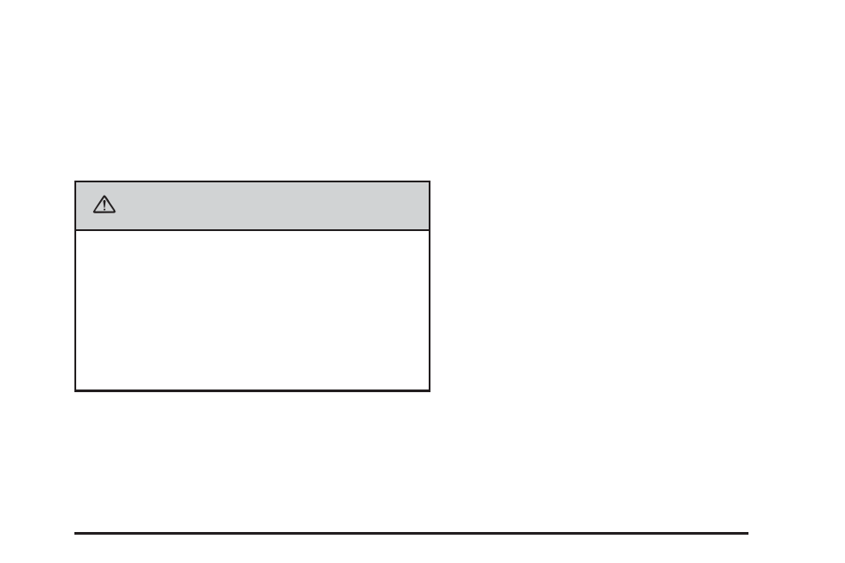 Caution | GMC 2006 Canyon User Manual | Page 235 / 434