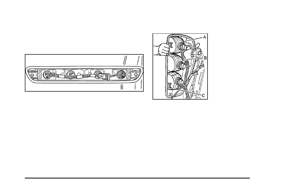 Center high-mounted stoplamp (chmsl), Back-up lamps -51 | GMC 2006 Canyon User Manual | Page 327 / 434