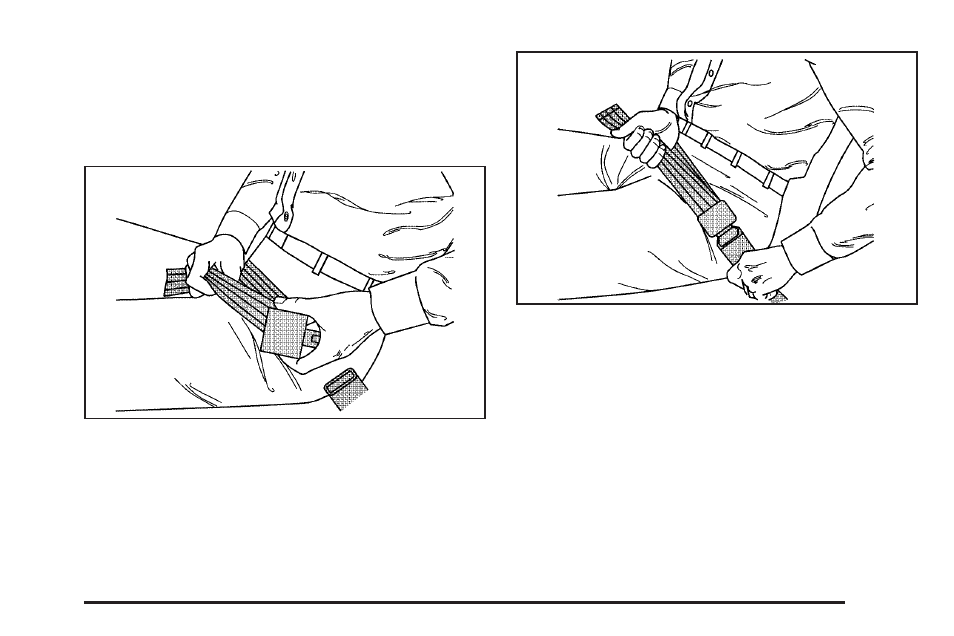 Center front passenger position, Center front passenger position -27, Lap belt | GMC 2006 Canyon User Manual | Page 33 / 434