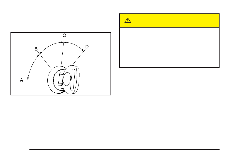 Ignition positions, Ignition positions -22, Caution | GMC 2004 Sierra User Manual | Page 116 / 588