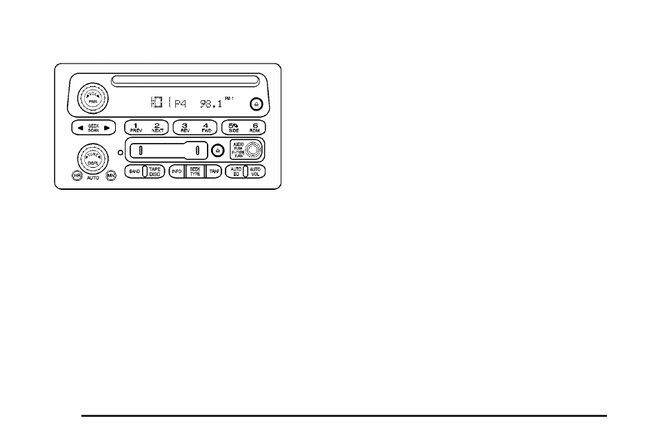 Radio with cassette and cd, Radio with cassette and cd -88, Radio data system (rds) | GMC 2004 Sierra User Manual | Page 252 / 588
