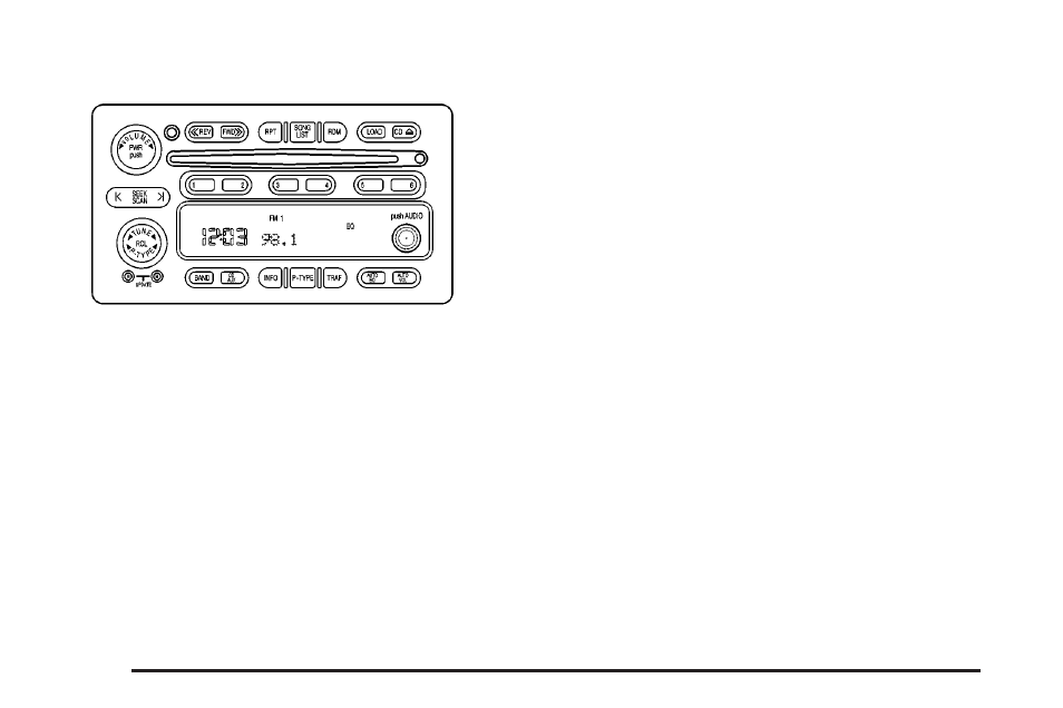 Radio with six-disc cd, Radio with six-disc cd -102, Radio data system (rds) | GMC 2004 Sierra User Manual | Page 266 / 588