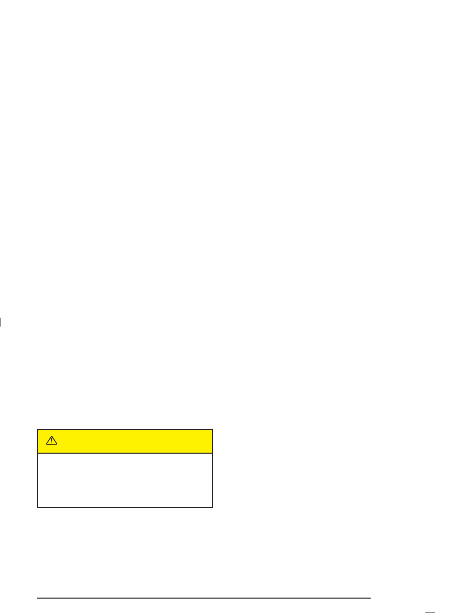 Caution | GMC 2004 Canyon User Manual | Page 217 / 420