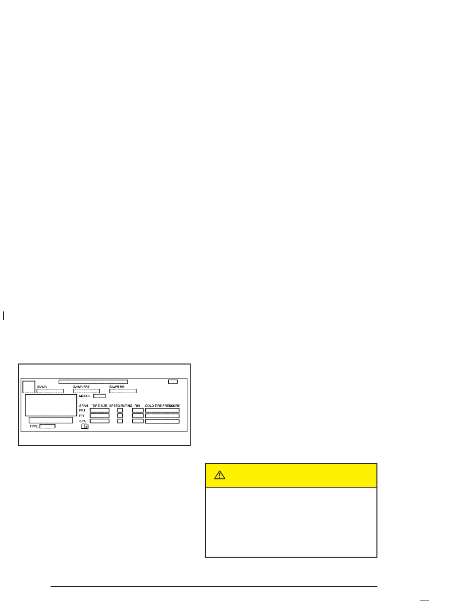 Caution | GMC 2004 Canyon User Manual | Page 248 / 420