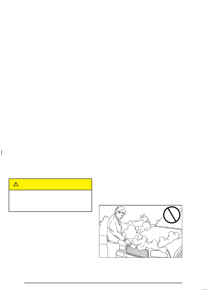 Radiator pressure cap, Engine overheating, Radiator pressure cap -28 | Engine overheating -28, Caution | GMC 2004 Canyon User Manual | Page 292 / 420