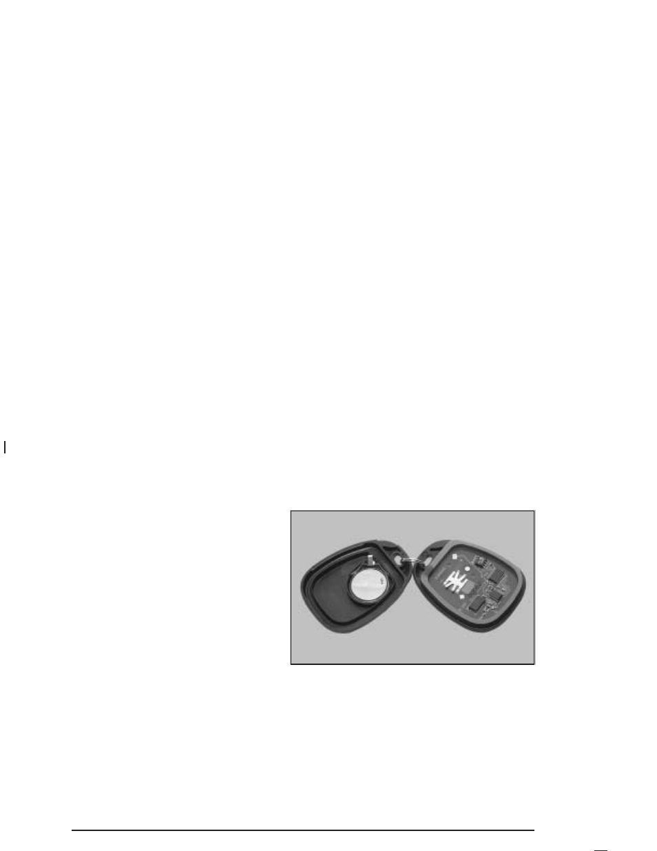 Matching transmitter(s) to your vehicle, Battery replacement | GMC 2004 Canyon User Manual | Page 86 / 420