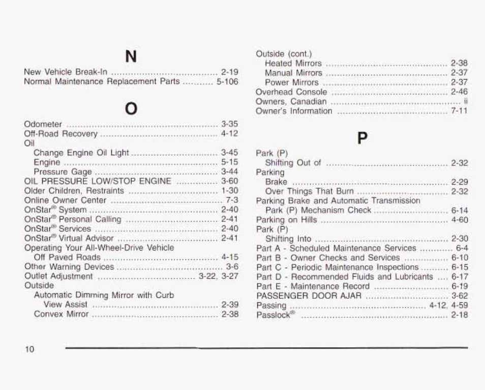 GMC 2003 Envoy User Manual | Page 445 / 458