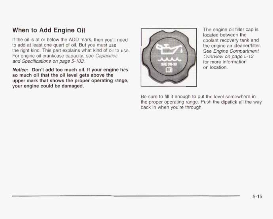 GMC 2003 Savana User Manual | Page 258 / 400