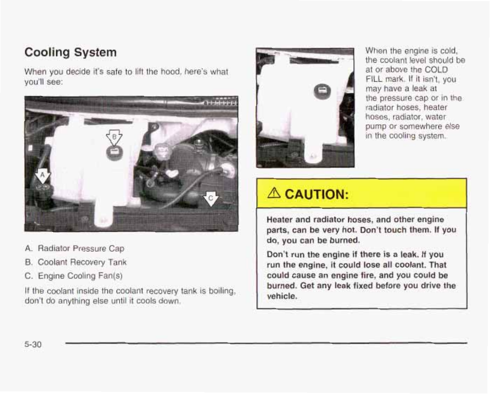 Cooling system | GMC 2003 Savana User Manual | Page 273 / 400