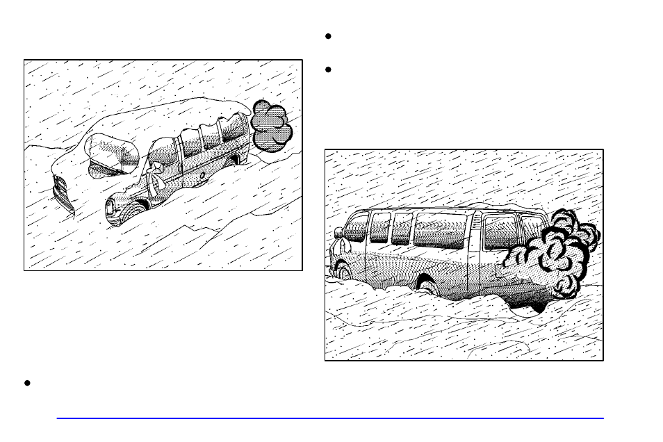 If you're caught in a blizzard | GMC 2002 Savana User Manual | Page 215 / 411