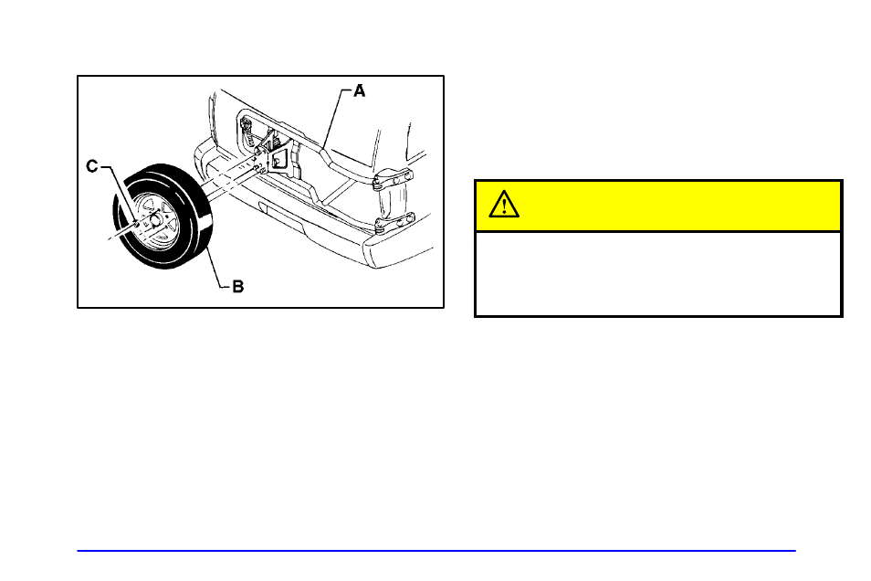 Caution | GMC 2001 Envoy User Manual | Page 303 / 448