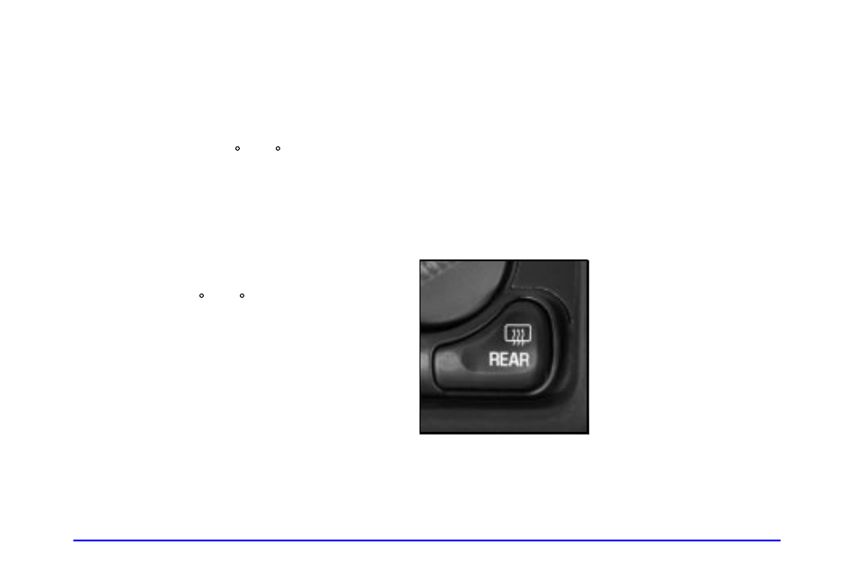 Heating defogging and defrosting, Rear window defogger (if equipped), Heating | Defogging and defrosting | GMC 2000 Sierra User Manual | Page 174 / 421