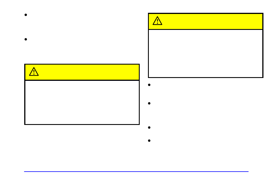 Caution | GMC 2000 Sierra User Manual | Page 237 / 421