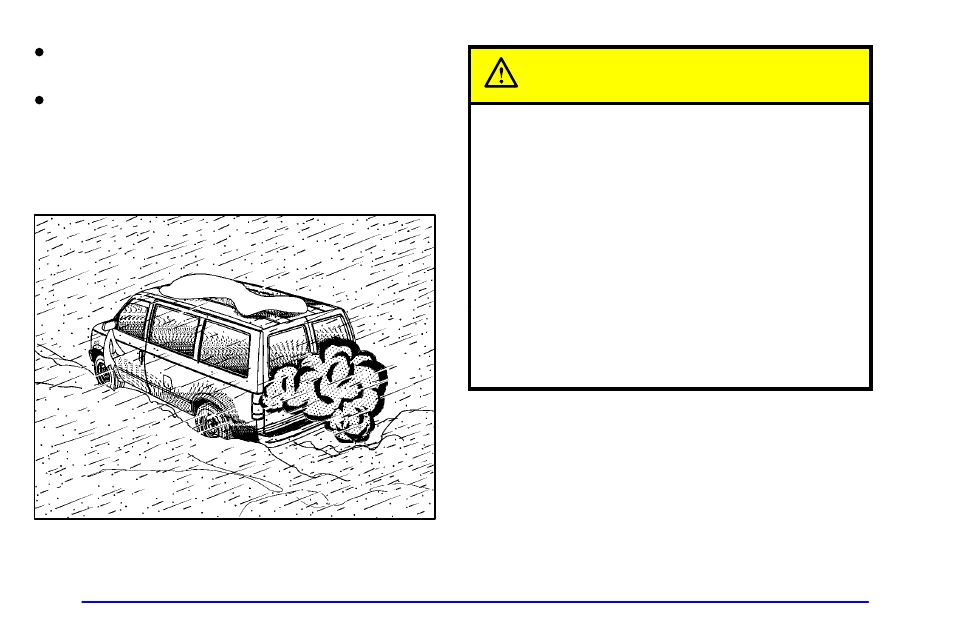 Caution | GMC 2000 Savana User Manual | Page 200 / 398