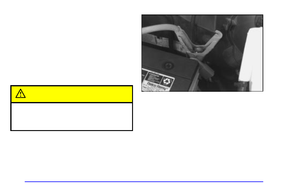 Caution | GMC 2000 Savana User Manual | Page 222 / 398