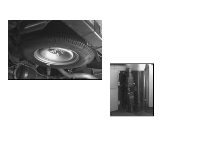 Removing the spare tire and tools | GMC 2000 Savana User Manual | Page 238 / 398
