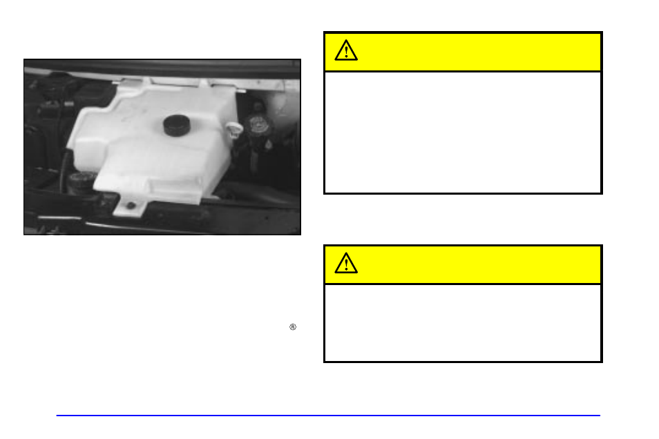 Checking coolant, Adding coolant, Caution | GMC 2000 Savana User Manual | Page 278 / 398