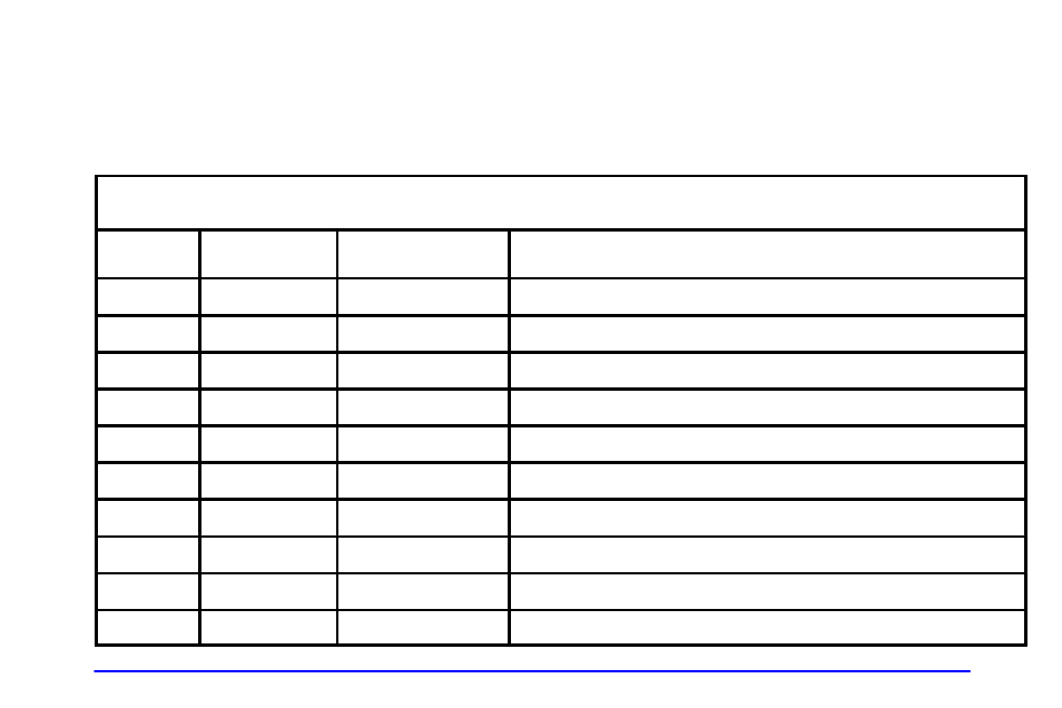 Part e: maintenance record, Maintenance record | GMC 2000 Savana User Manual | Page 381 / 398