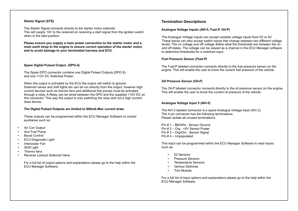 Haltech HT045650 User Manual | Page 8 / 12