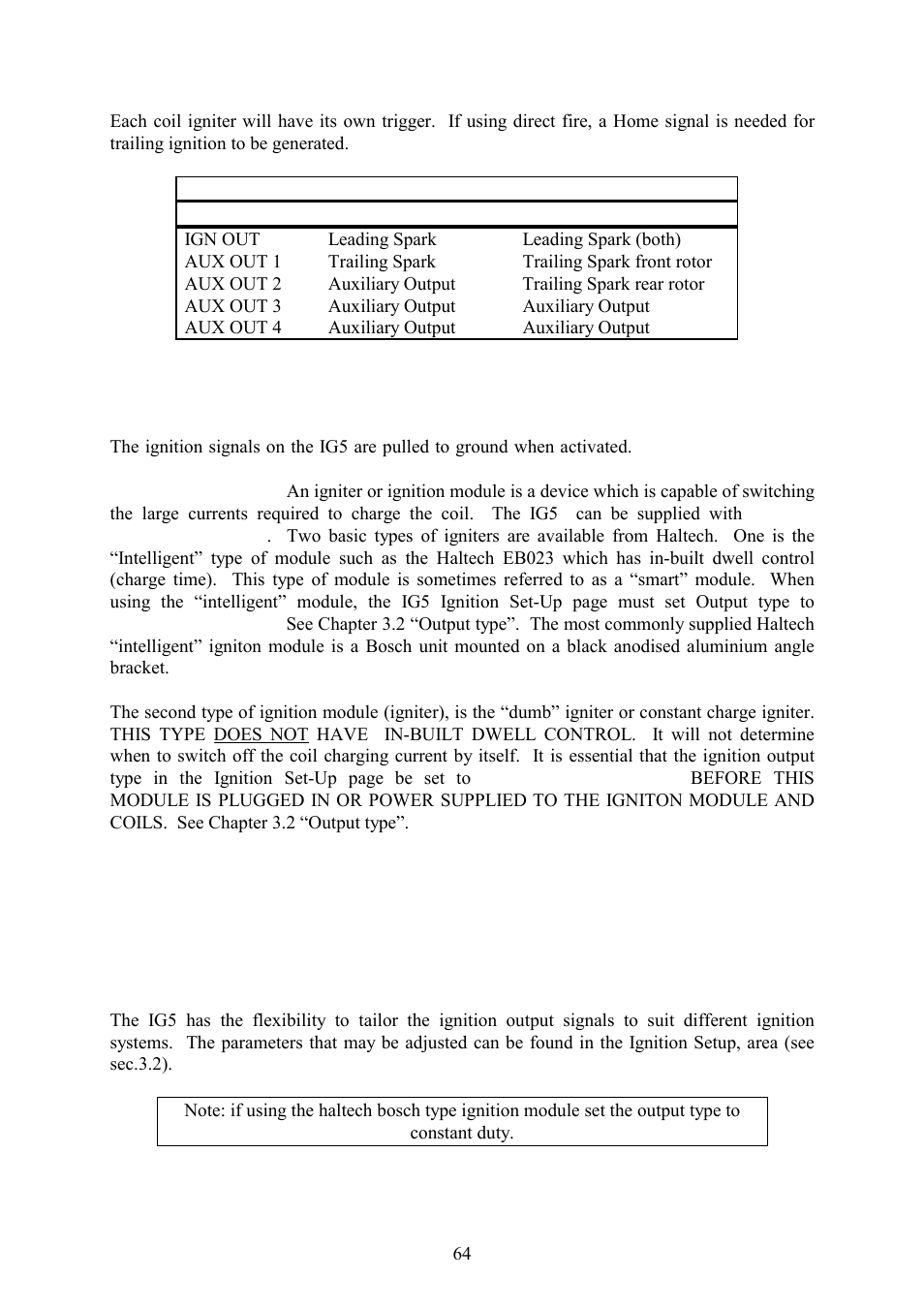 B.4 igniters | Haltech IG5 User Manual | Page 68 / 89