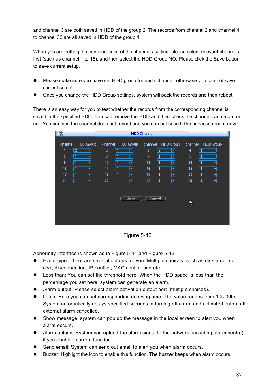 IC Realtime Flex Series: 64 Channel 2CIF 3U Standalone DVR User Manual | Page 97 / 185