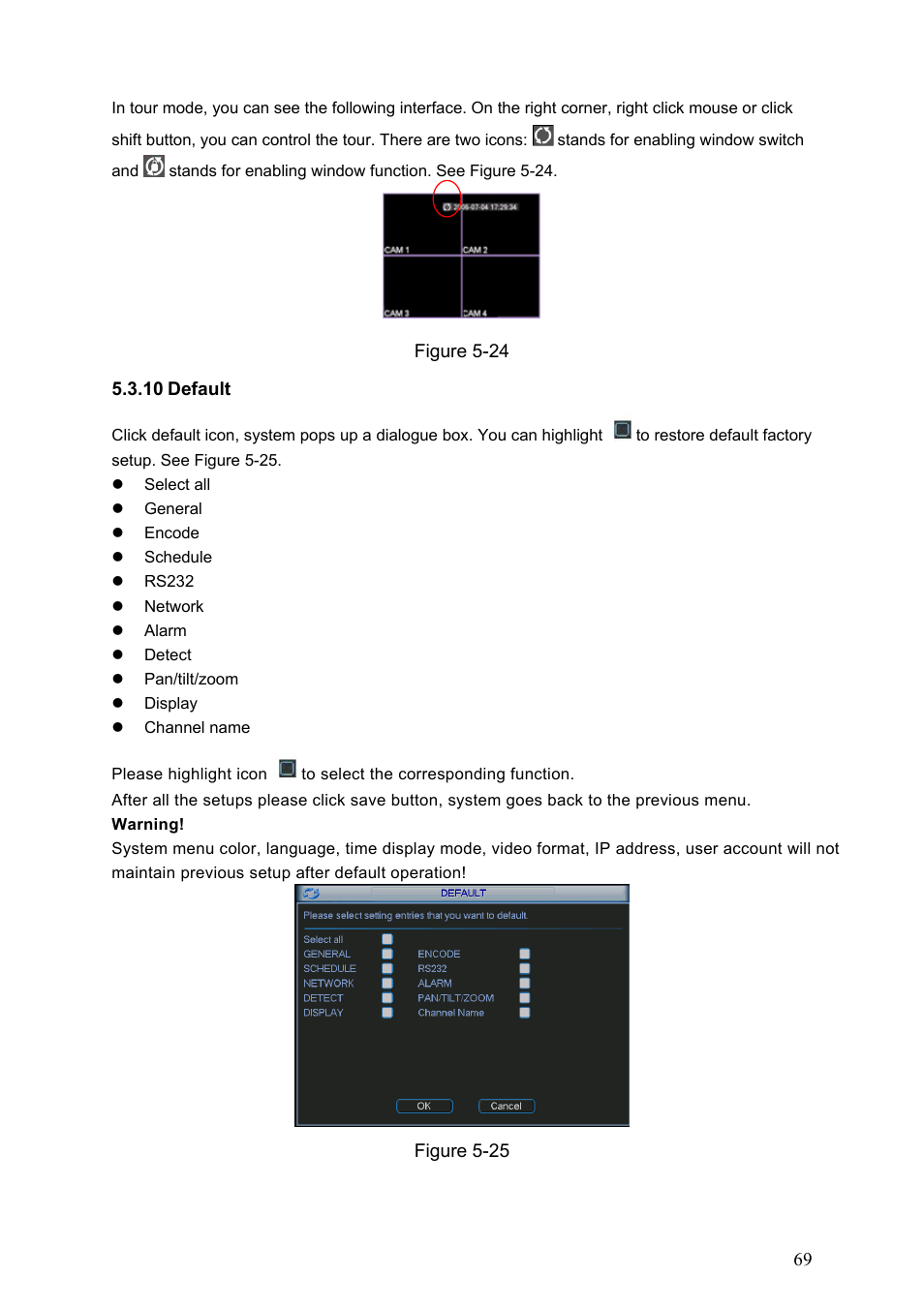 IC Realtime Specialty: 4-CH Mobile DVR User Manual | Page 69 / 137