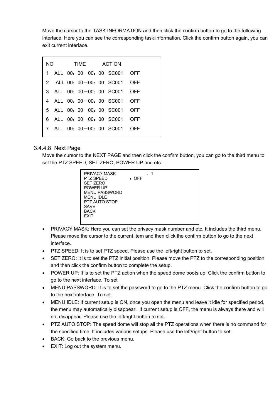 IC Realtime 1080P (Full HD over coax) HD-SDI / HDcctv 20x Optical PTZ User Manual | Page 27 / 37