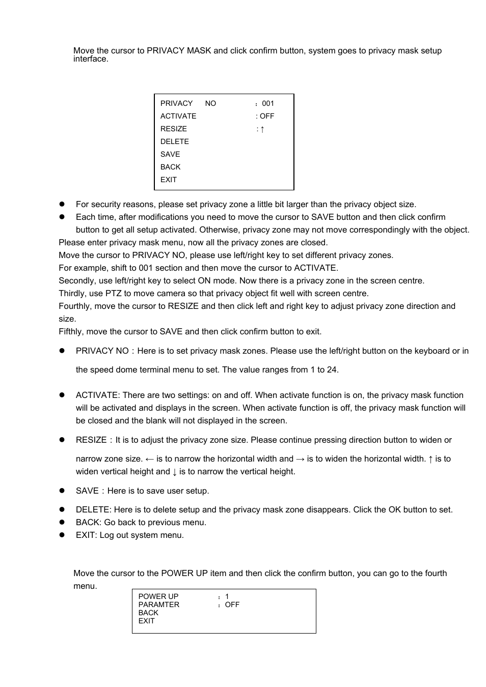 IC Realtime 1080P (Full HD over coax) HD-SDI / HDcctv 20x Optical PTZ User Manual | Page 28 / 37